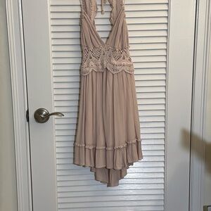 Surf Gypsy Sundress with crochet detail